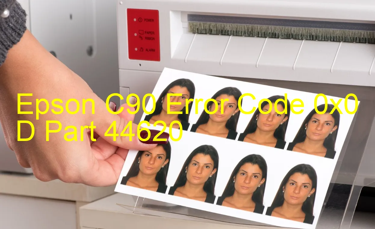 Epson C90 Code d'erreur 0x0 D