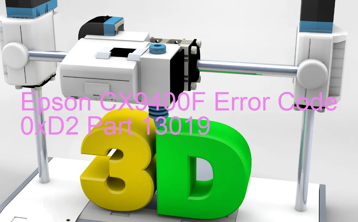 Epson CX9400F Code d'erreur 0xD2