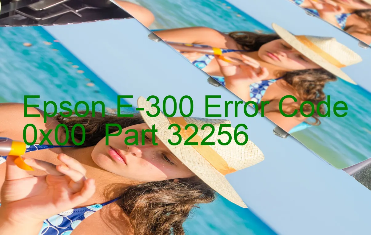 Epson E-300 Code d'erreur 0x00 