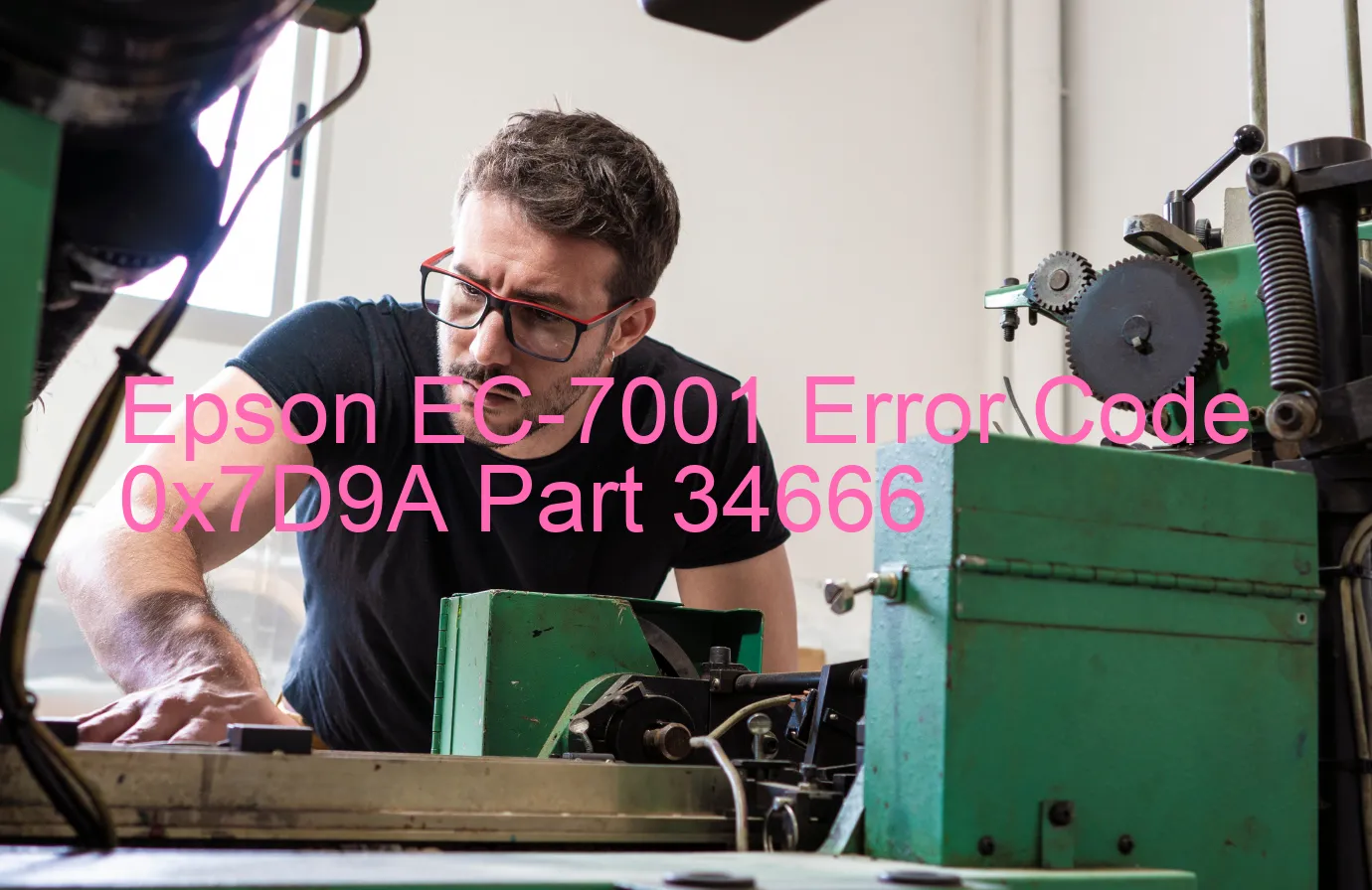 Epson EC-7001 Code d'erreur 0x7D9A