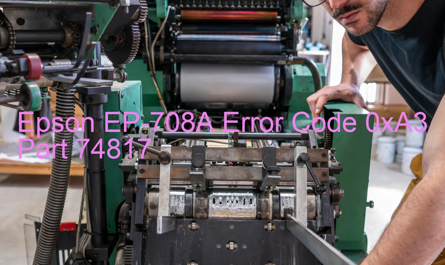 Epson EP-708A Code d'erreur 0xA3