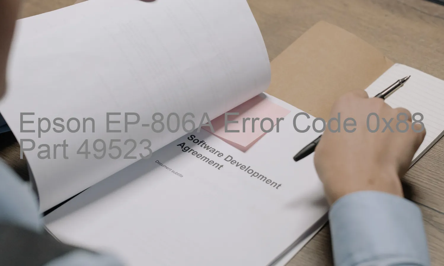 Epson EP-806A Code d'erreur 0x88