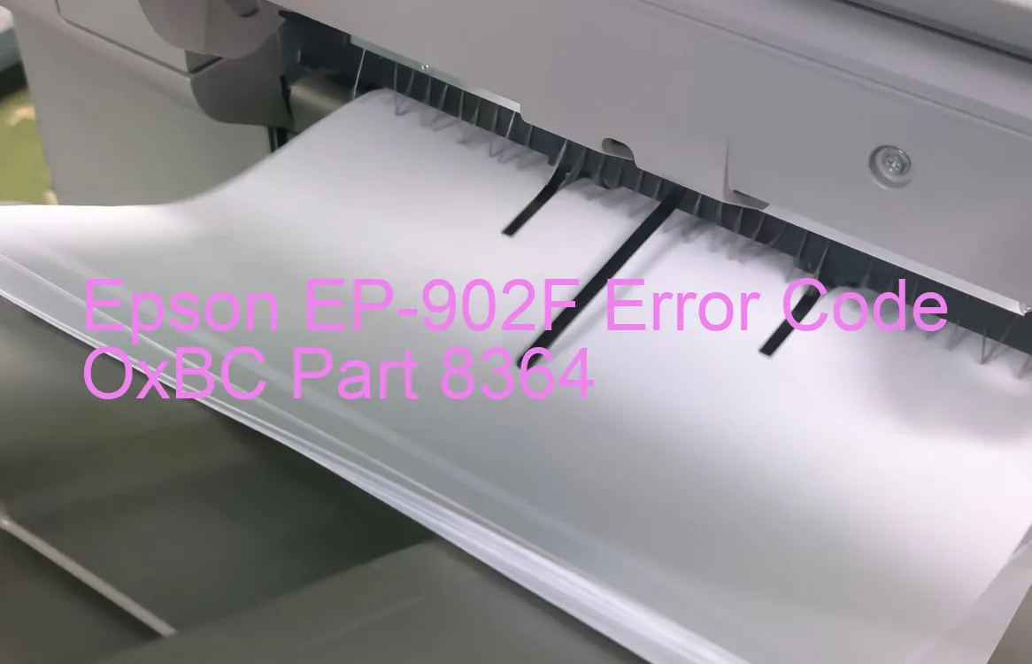 Epson EP-902F Code d'erreur OxBC