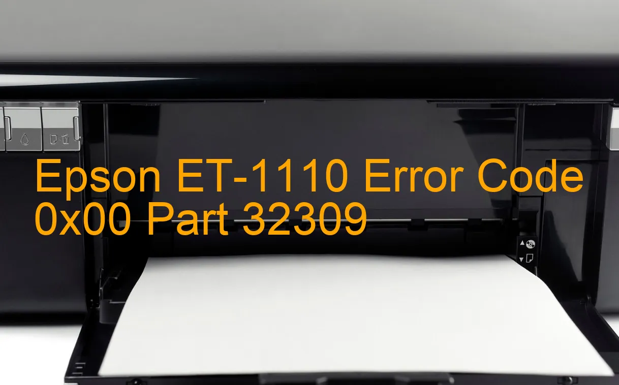 Epson ET-1110 Code d'erreur 0x00