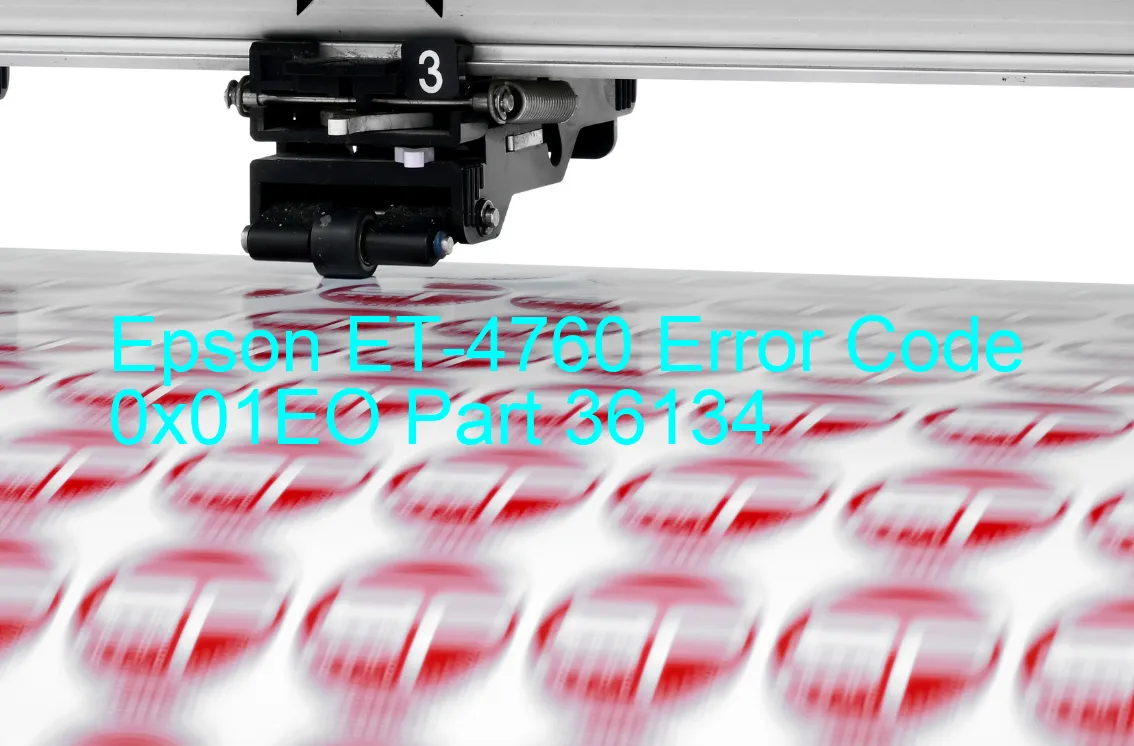 Epson ET-4760 Code d'erreur 0x01EO