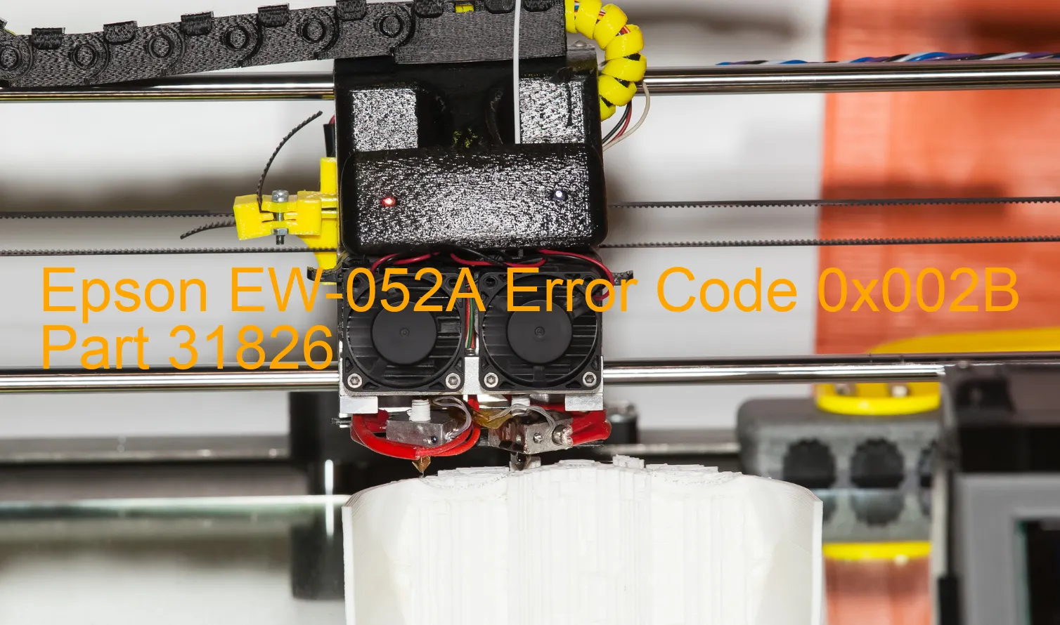 Epson EW-052A Code d'erreur 0x002B