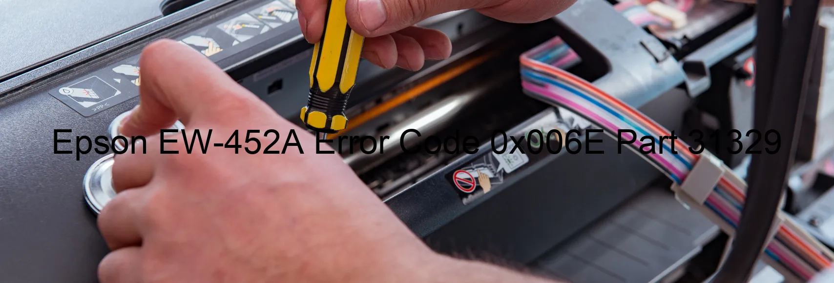 Epson EW-452A Code d'erreur 0x006E