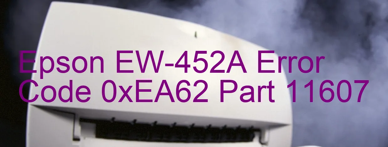 Epson EW-452A Code d'erreur 0xEA62