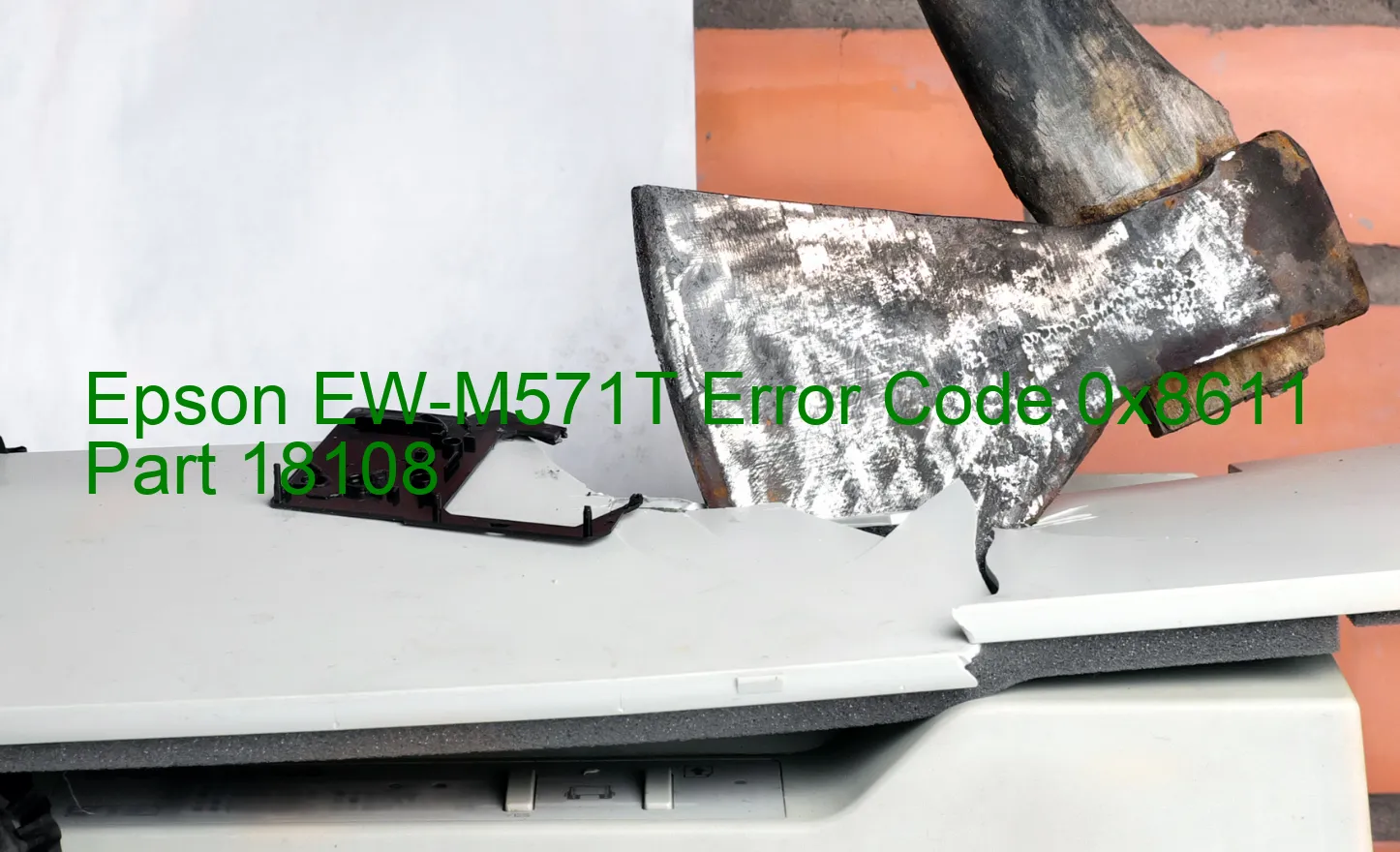 Epson EW-M571T Code d'erreur 0x8611