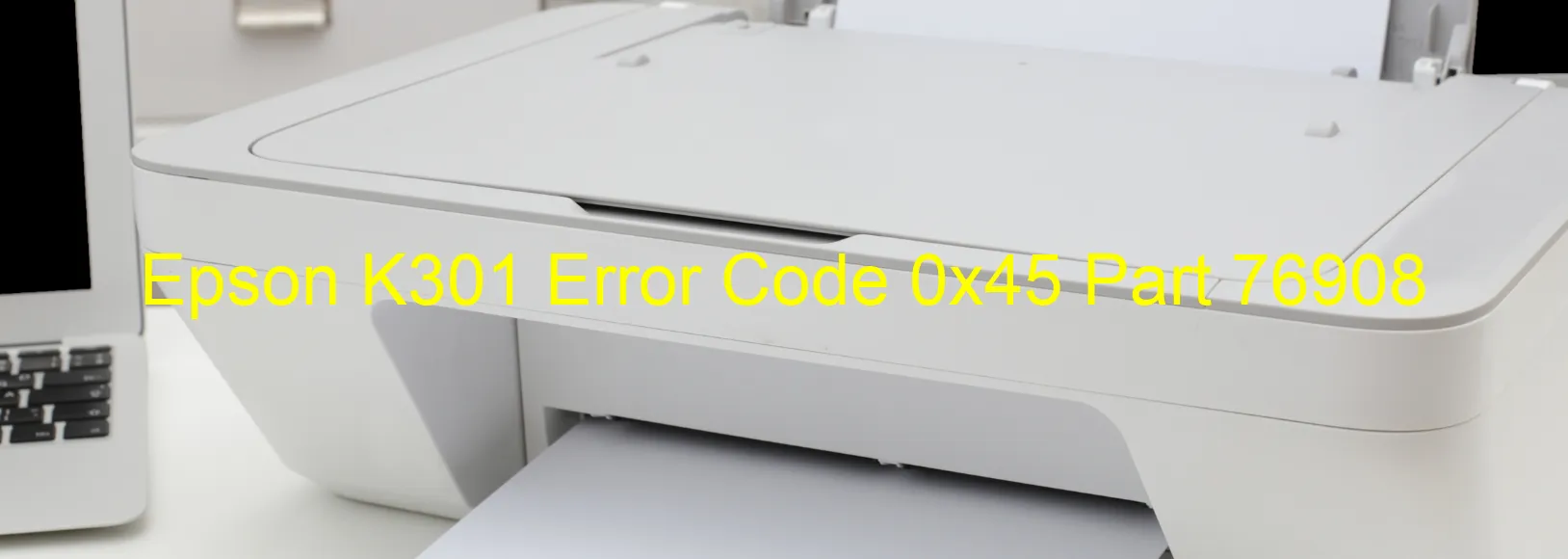 Epson K301 Code d'erreur 0x45