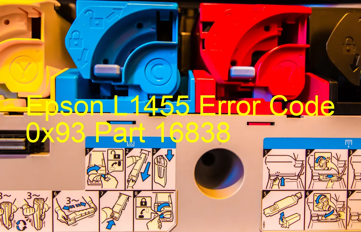 Epson L1455 Code d'erreur 0x93