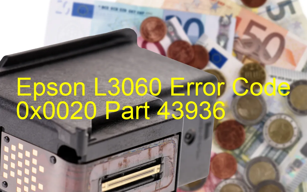 Epson L3060 Code d'erreur 0x0020