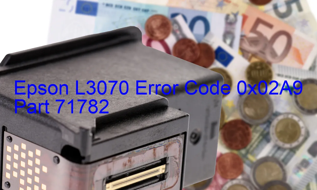 Epson L3070 Code d'erreur 0x02A9