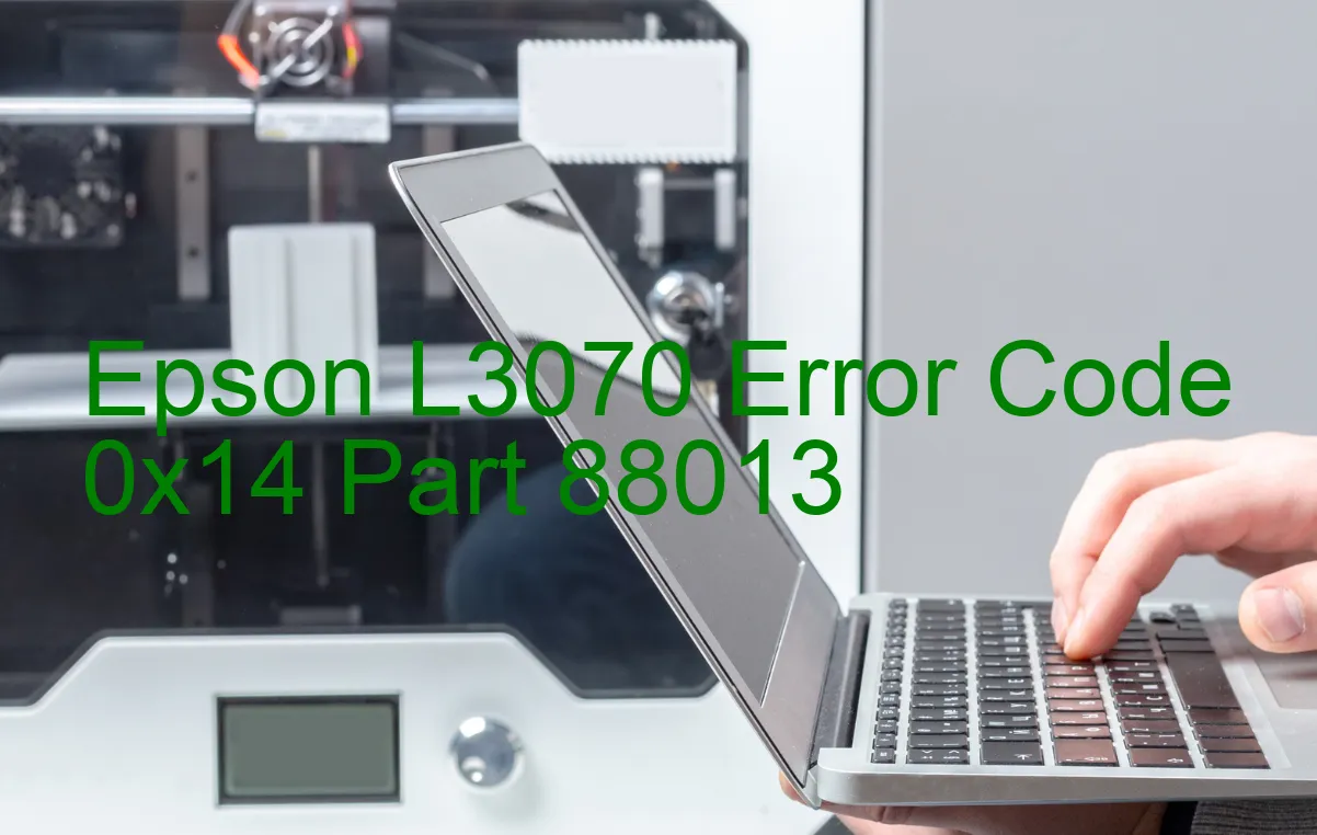 Epson L3070 Code d'erreur 0x14