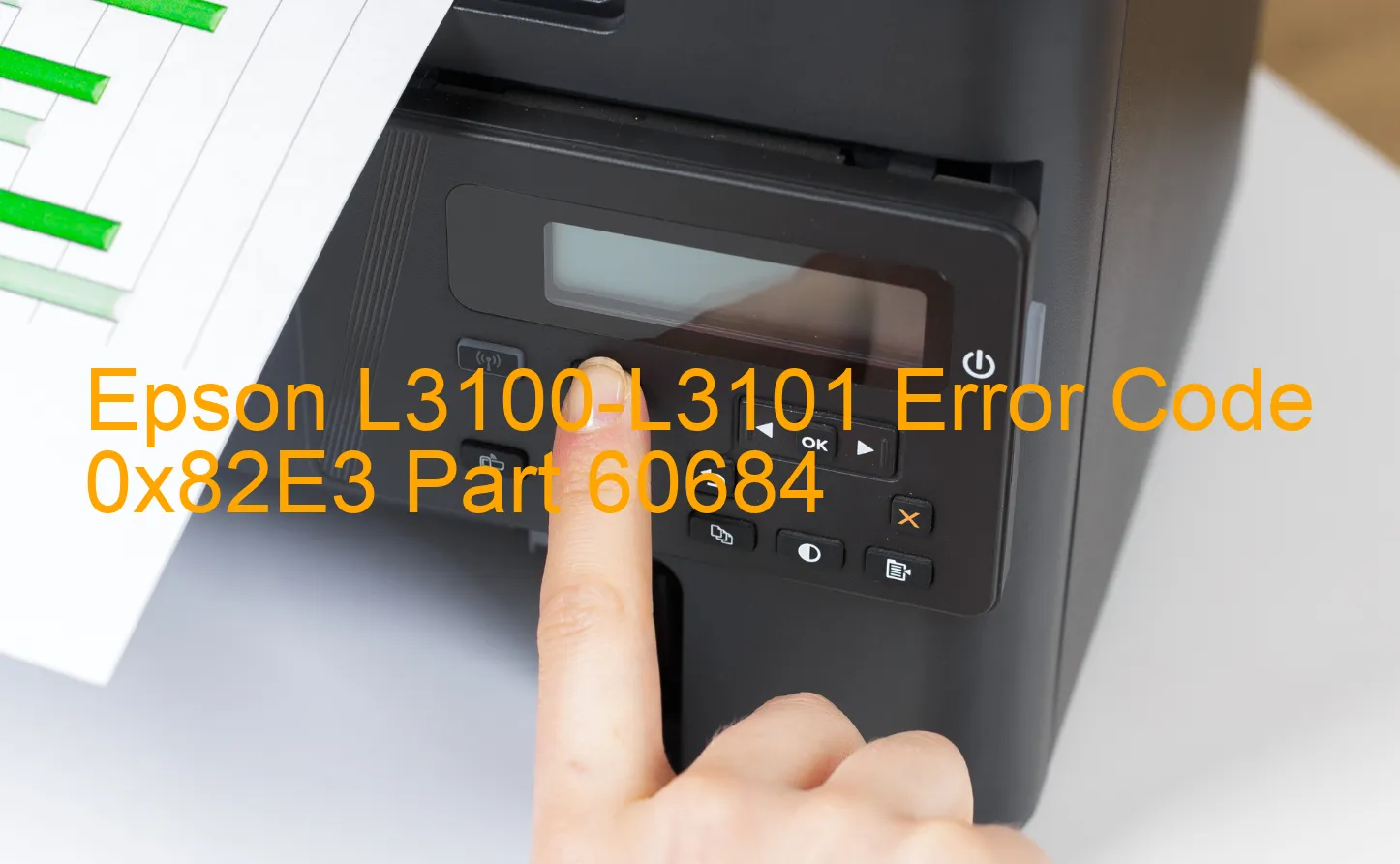 Epson L3100-L3101 Code d'erreur 0x82E3