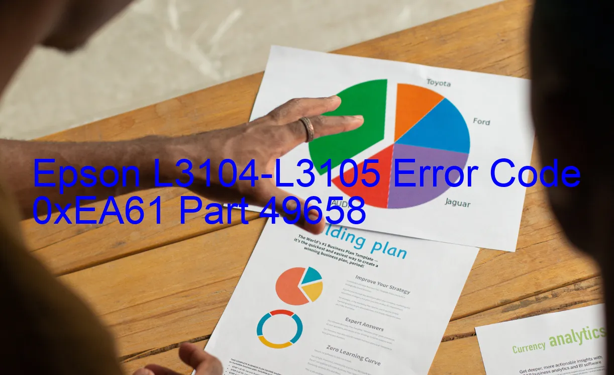 Epson L3104-L3105 Code d'erreur 0xEA61