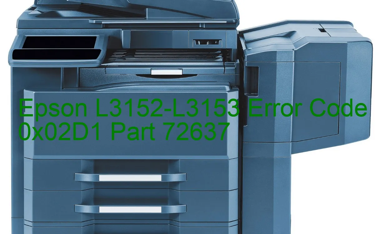 Epson L3152-L3153 Code d'erreur 0x02D1