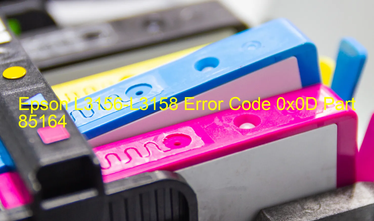 Epson L3156-L3158 Code d'erreur 0x0D