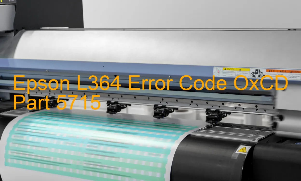 Epson L364 Code d'erreur OxCD