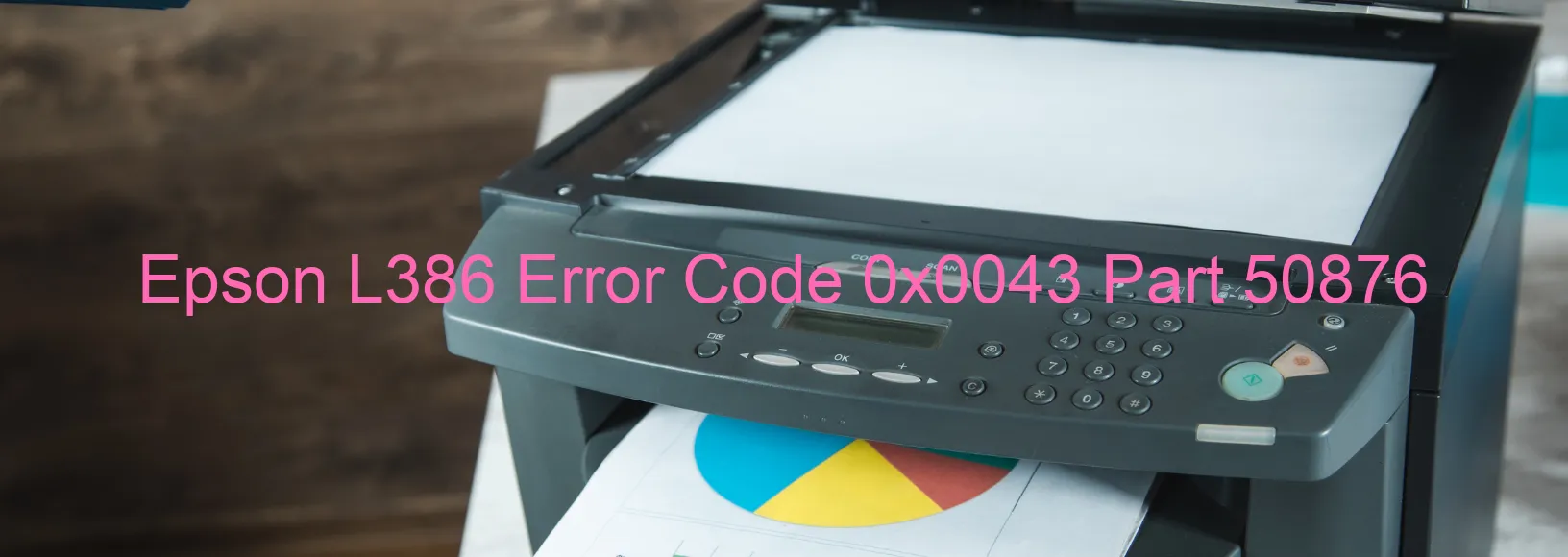 Epson L386 Code d'erreur 0x0043