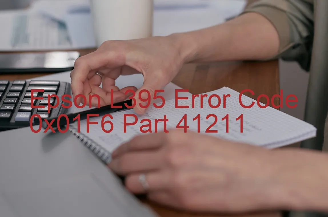 Epson L395 Code d'erreur 0x01F6