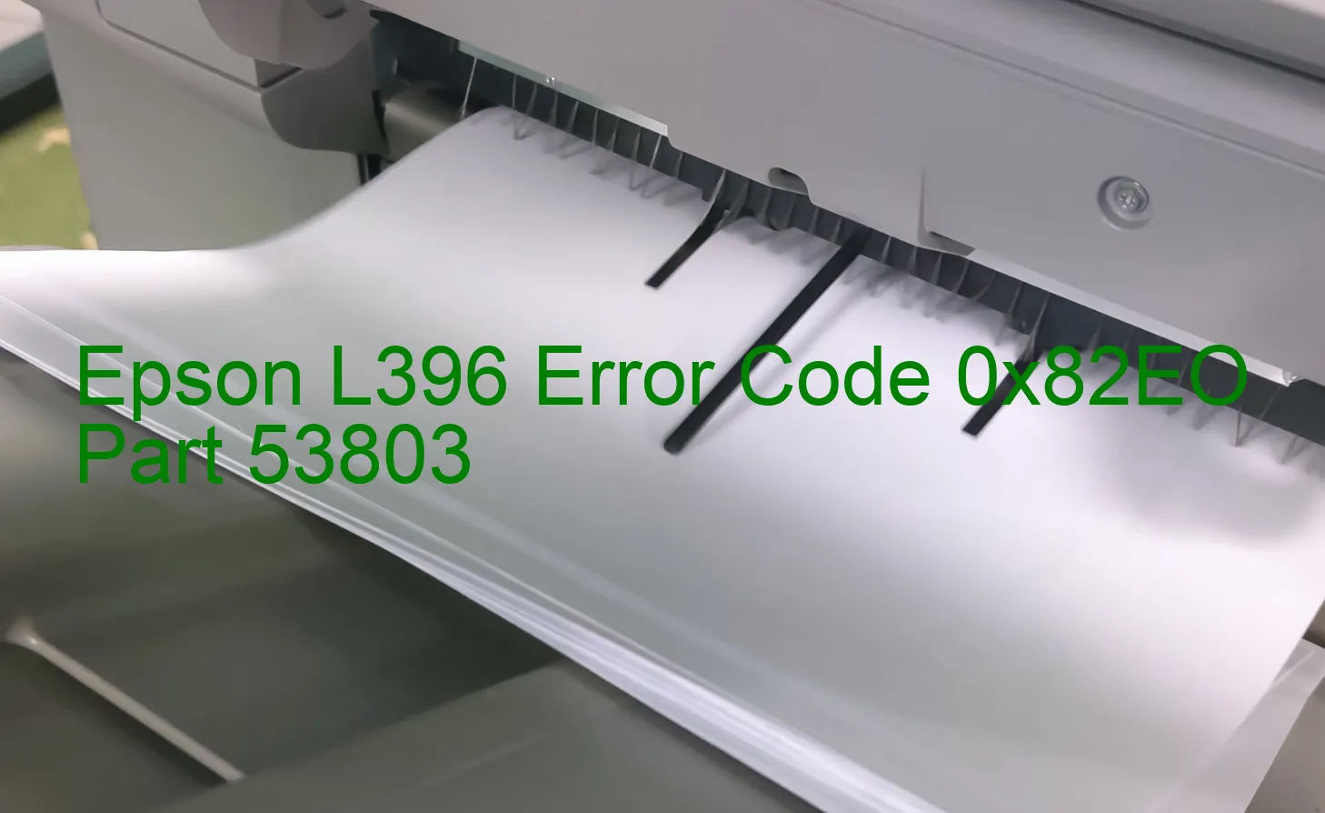 Epson L396 Code d'erreur 0x82EO