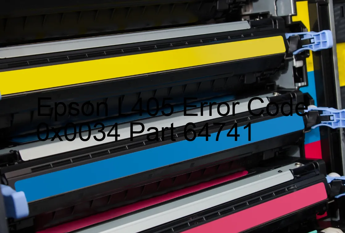 Epson L405 Code d'erreur 0x0034