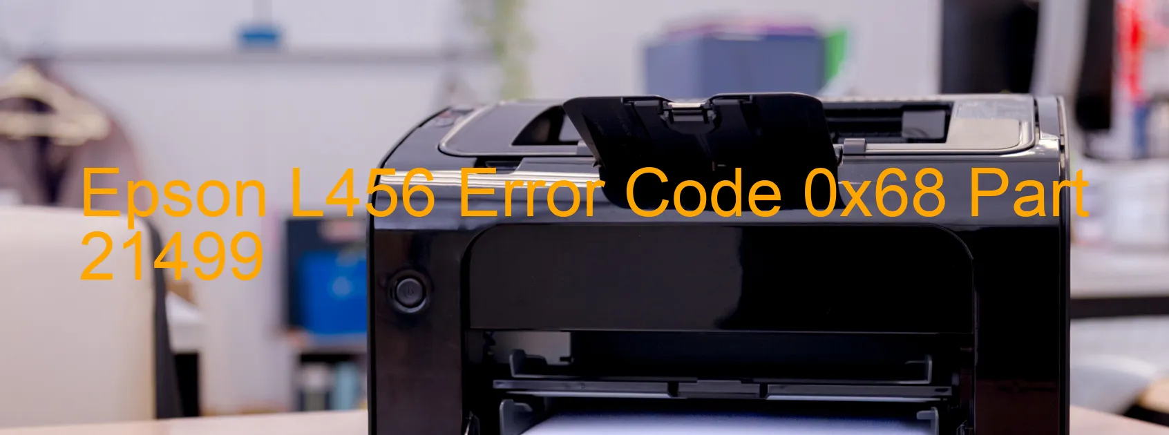 Epson L456 Code d'erreur 0x68