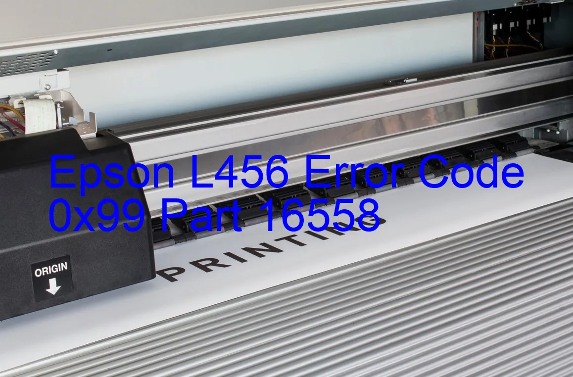 Epson L456 Code d'erreur 0x99