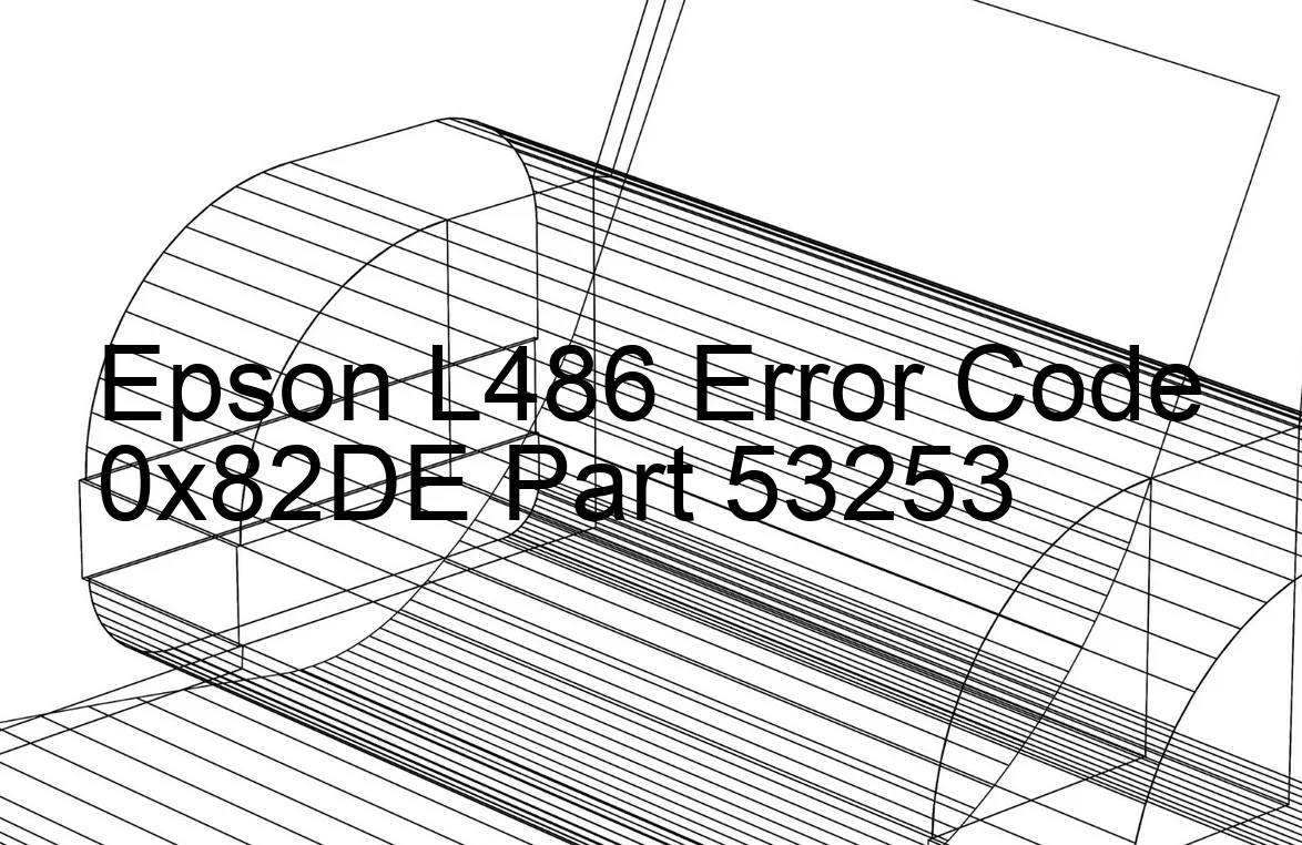 Epson L486 Code d'erreur 0x82DE