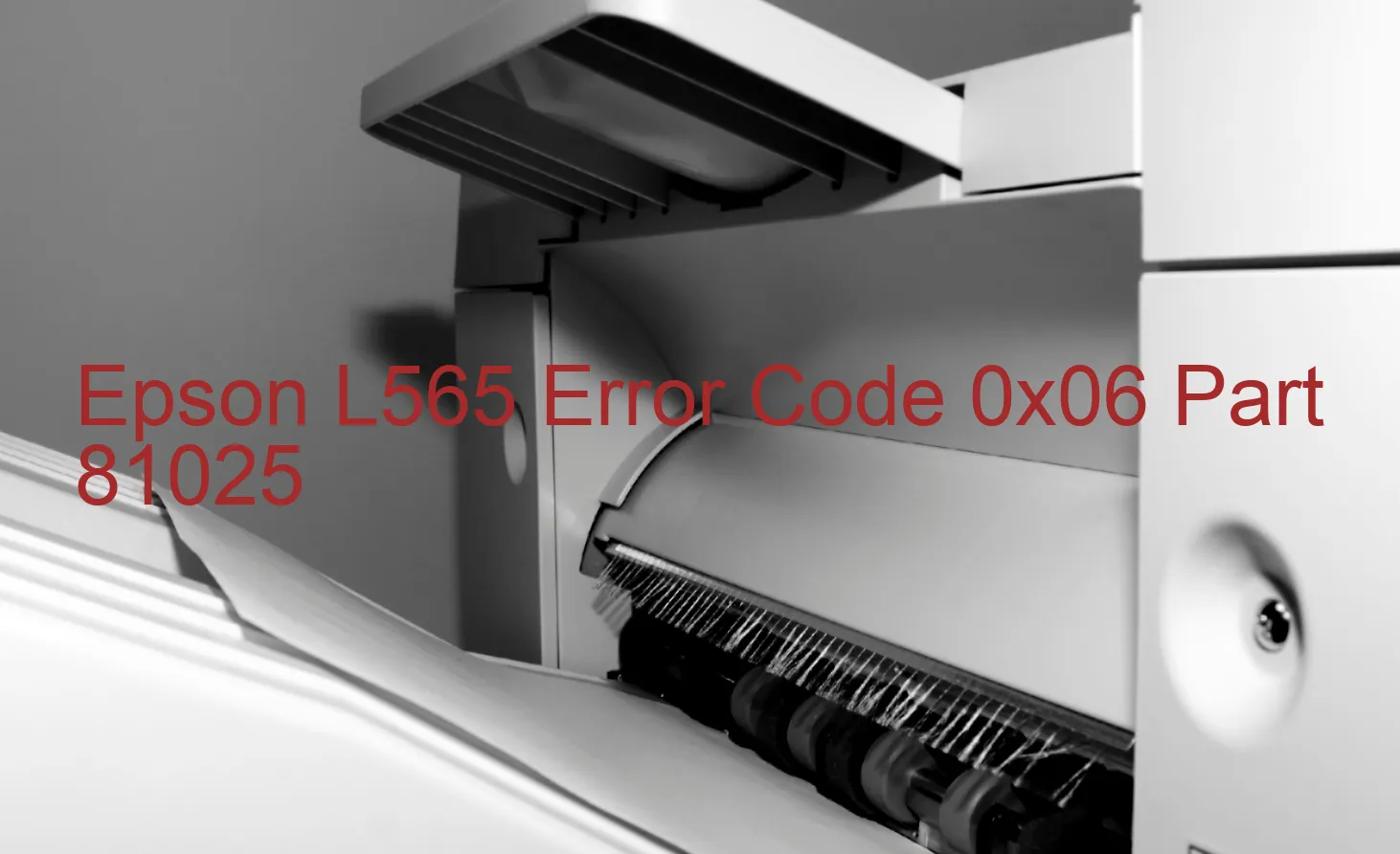 Epson L565 Code d'erreur 0x06