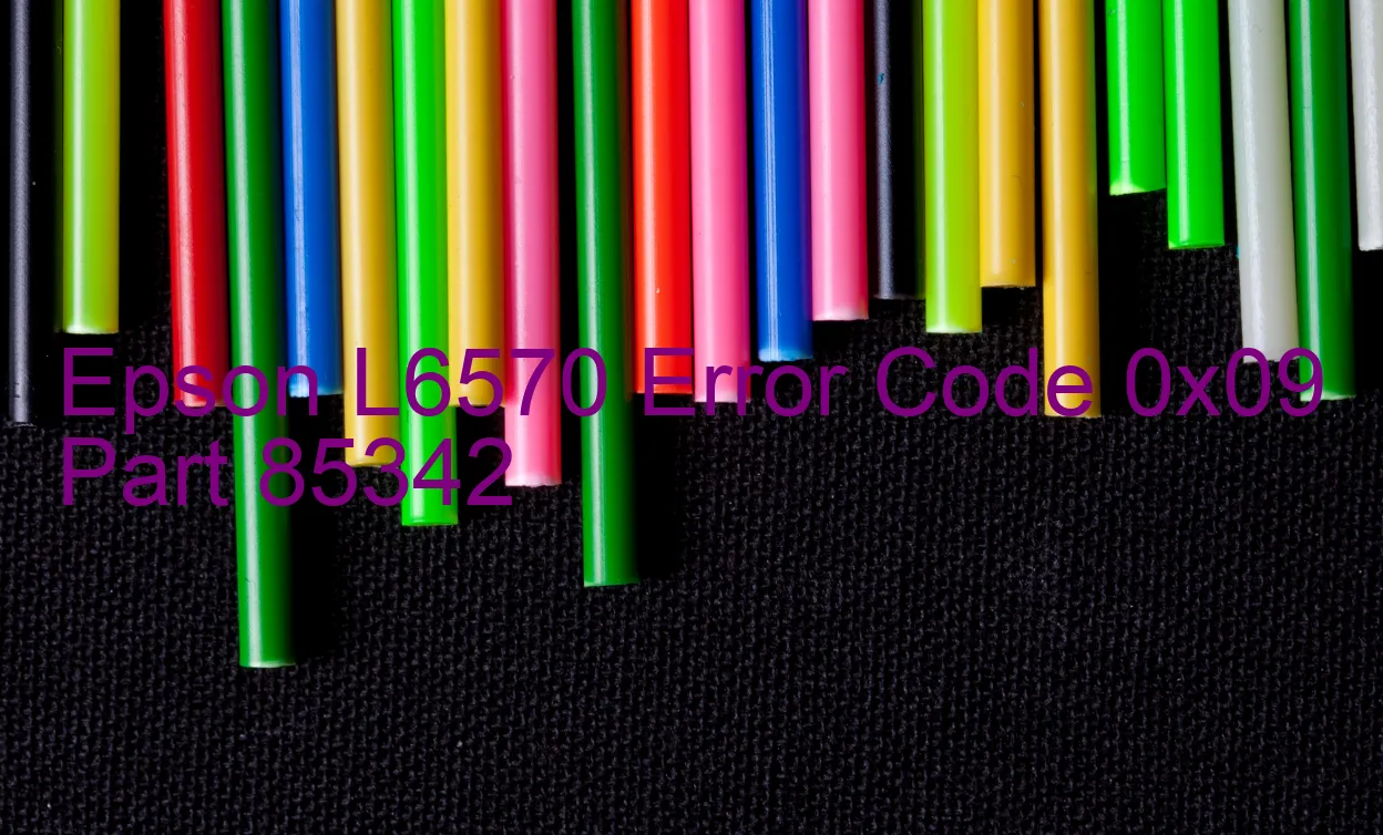 Epson L6570 Code d'erreur 0x09