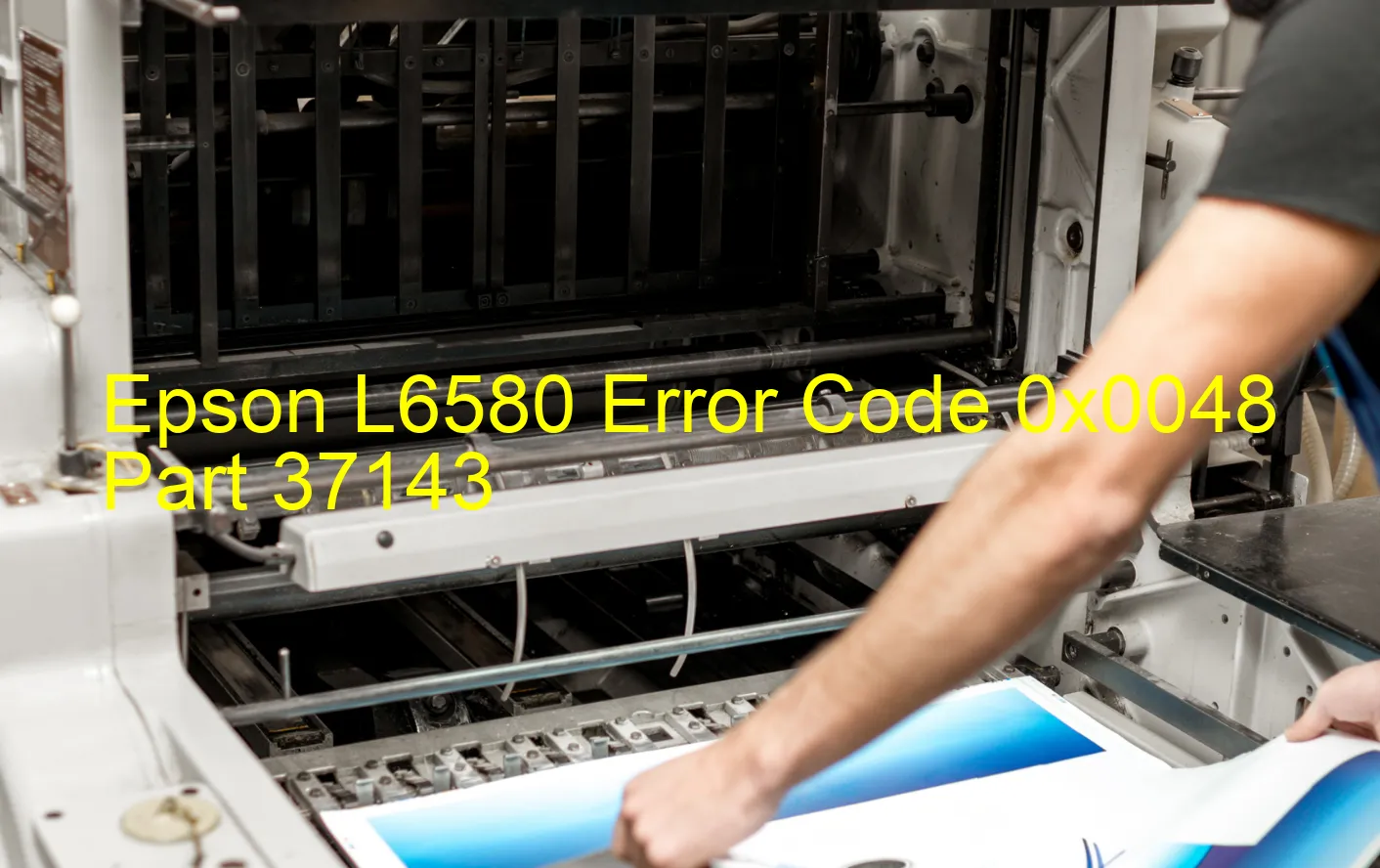 Epson L6580 Code d'erreur 0x0048