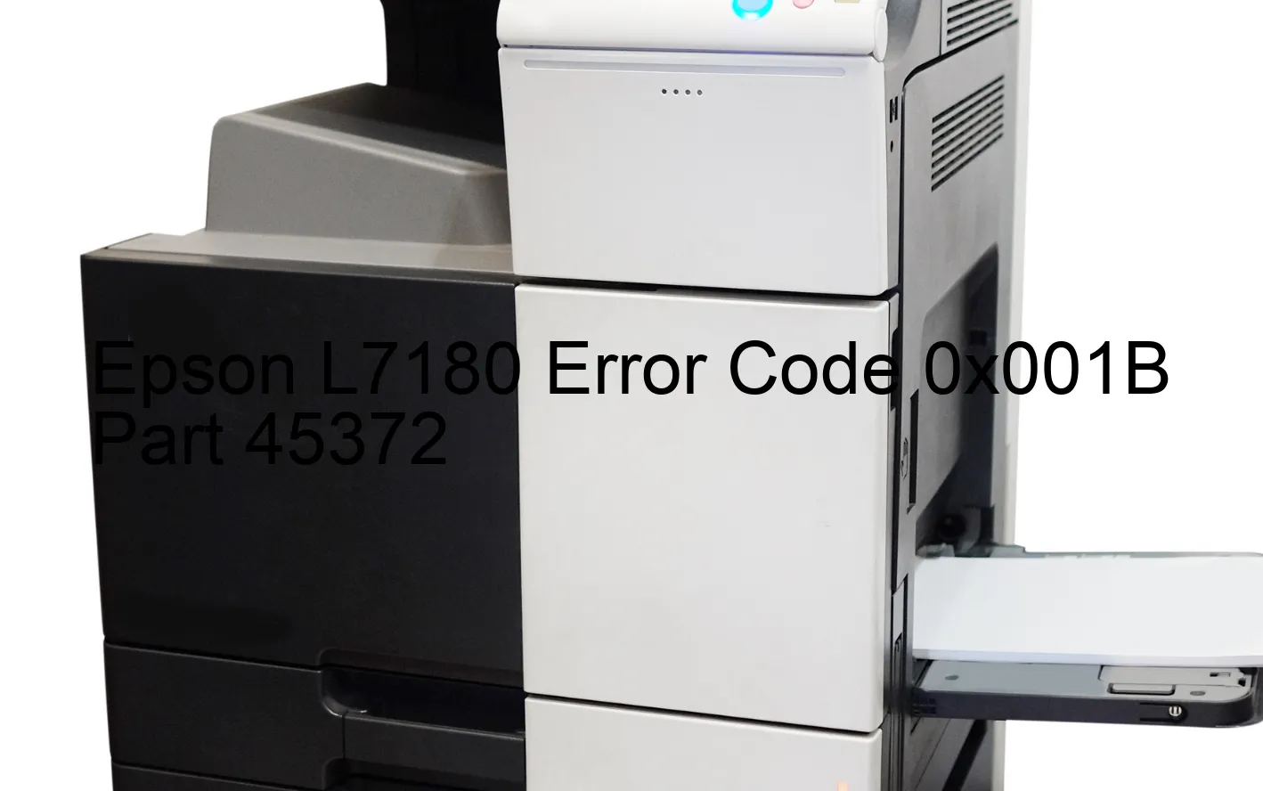 Epson L7180 Code d'erreur 0x001B