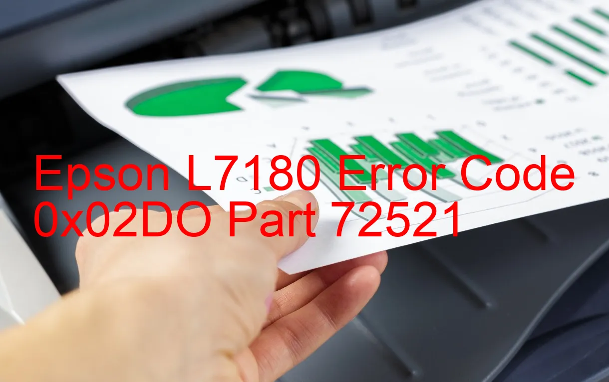 Epson L7180 Code d'erreur 0x02DO