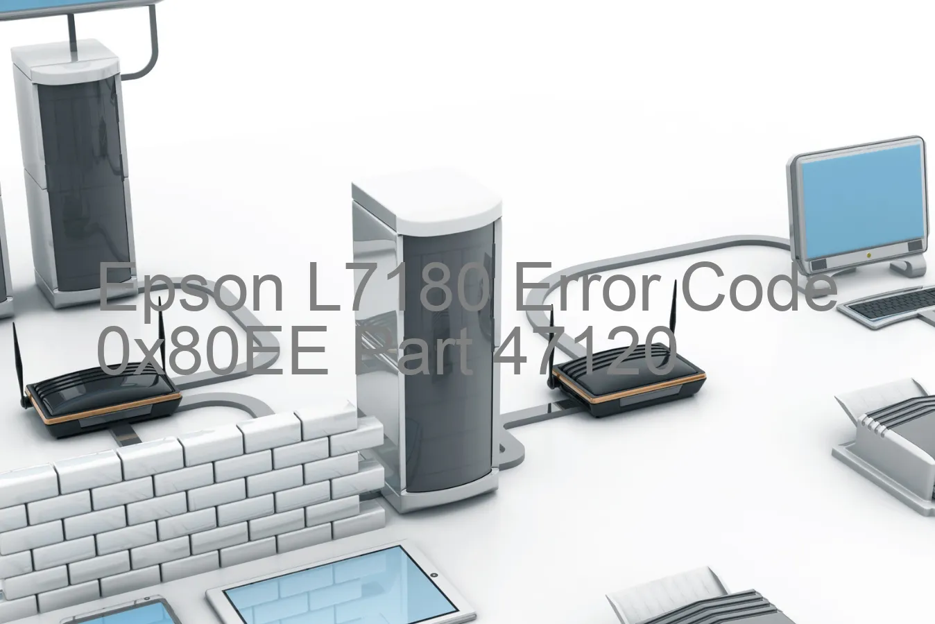 Epson L7180 Code d'erreur 0x80EE