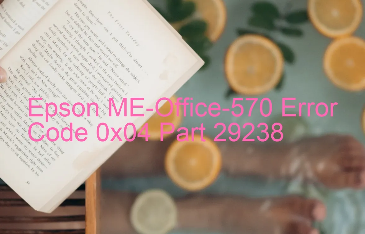 Epson ME-Office-570 Code d'erreur 0x04