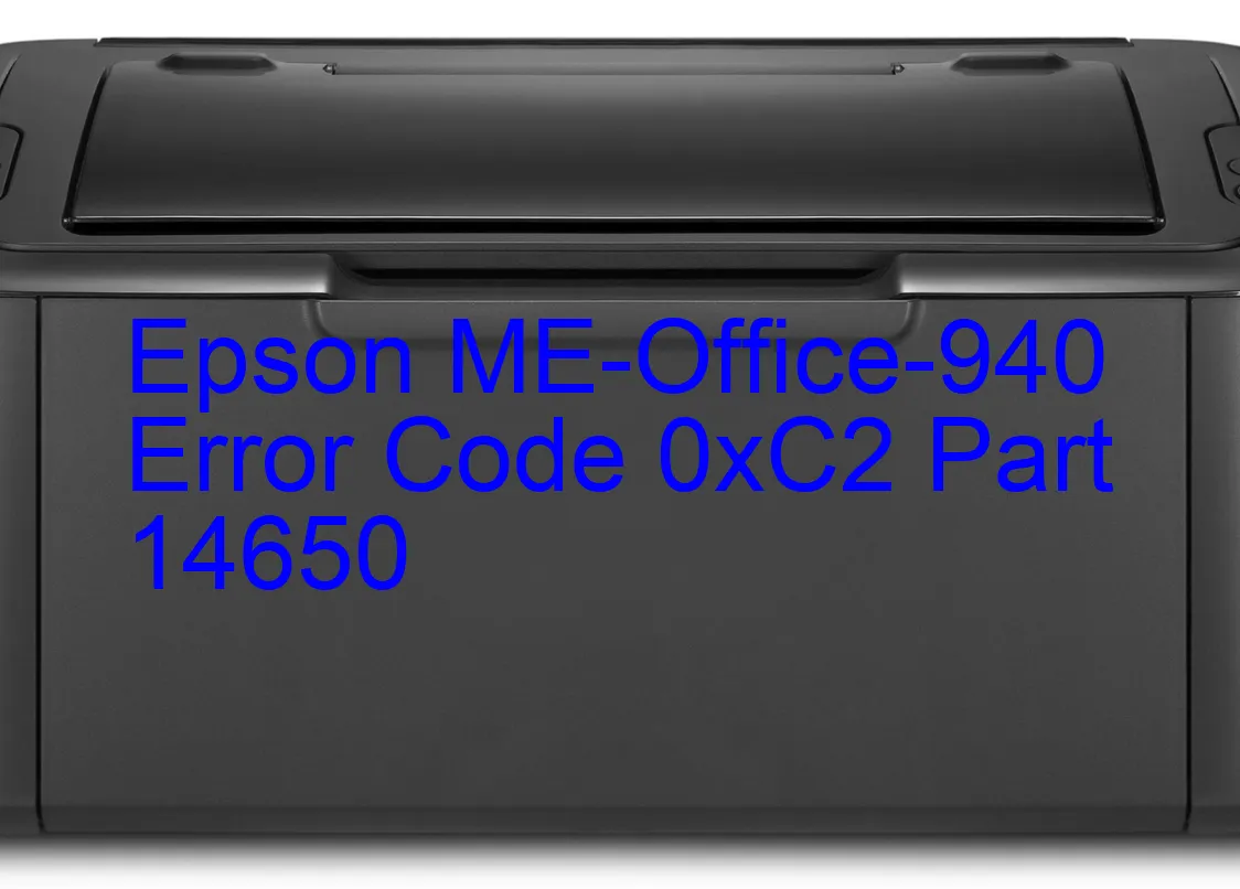 Epson ME-Office-940 Code d'erreur 0xC2