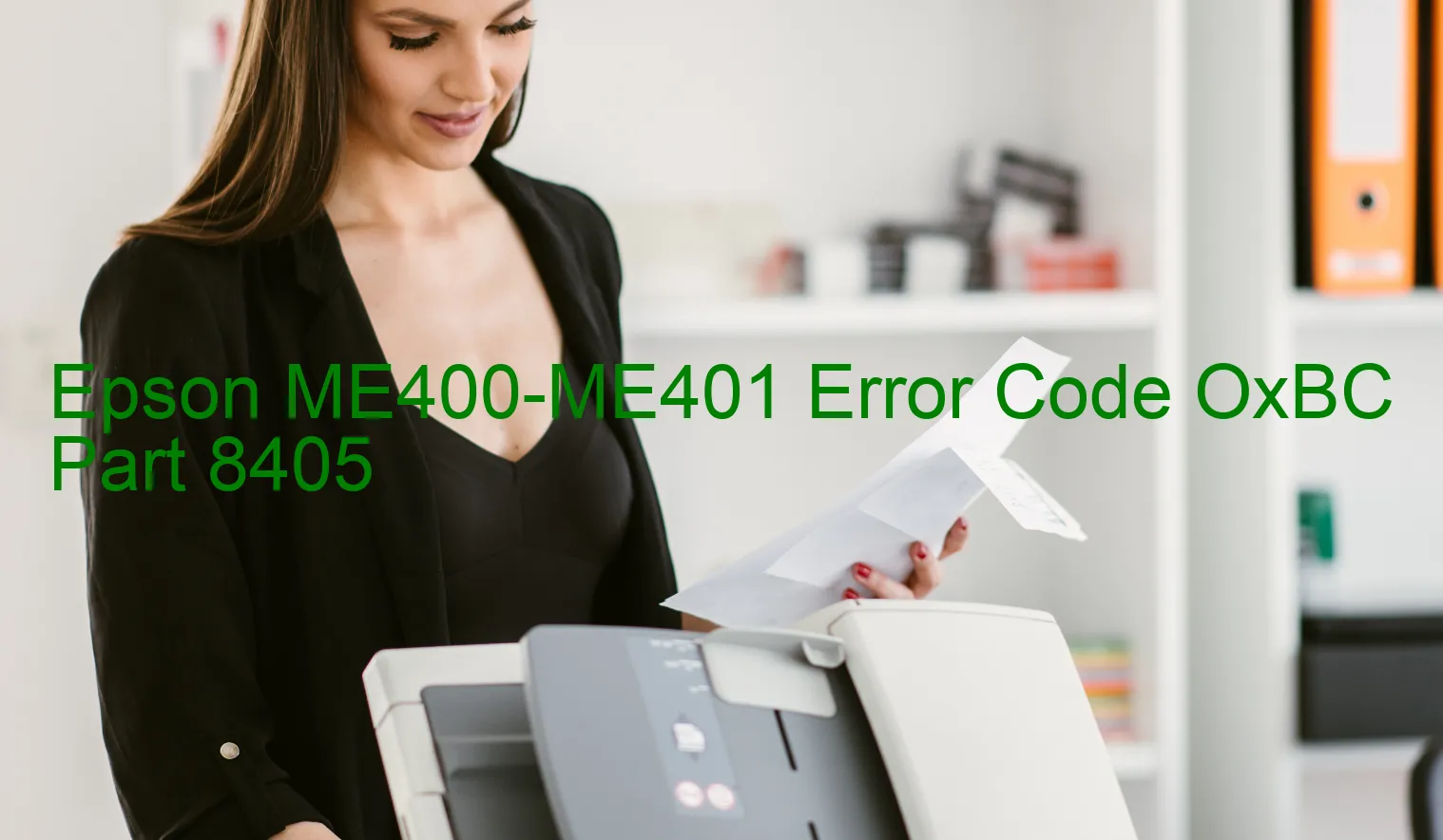 Epson ME400-ME401 Code d'erreur OxBC