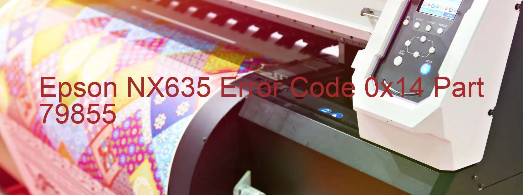 Epson NX635 Code d'erreur 0x14