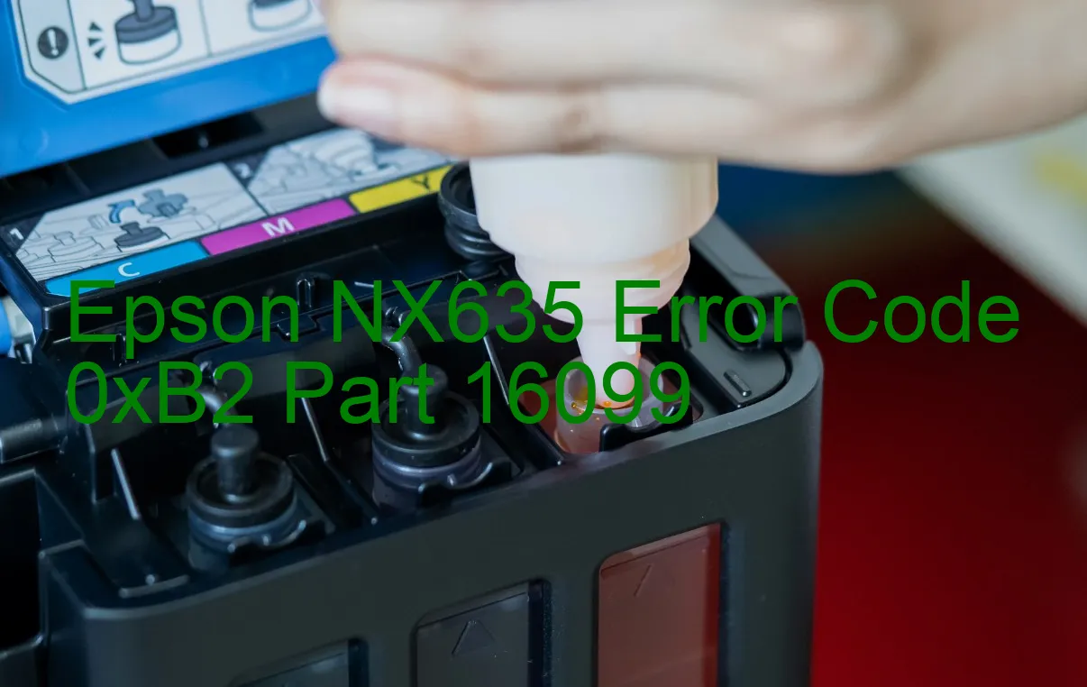 Epson NX635 Code d'erreur 0xB2