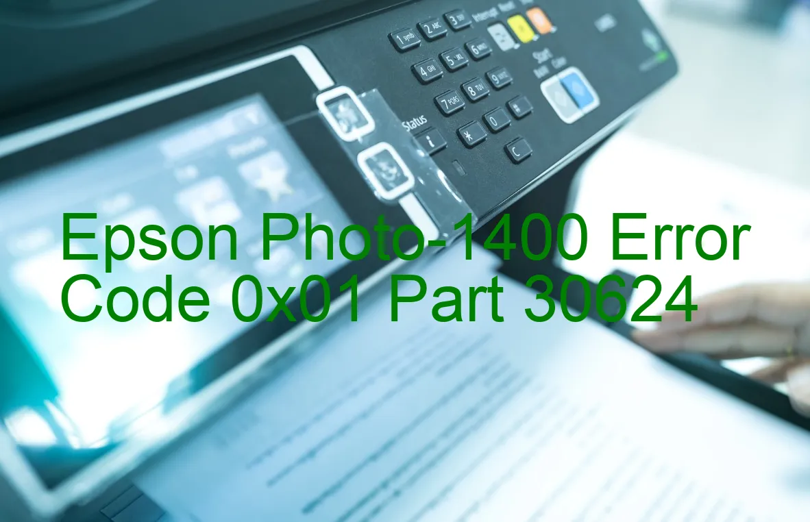 Epson Photo-1400 Code d'erreur 0x01