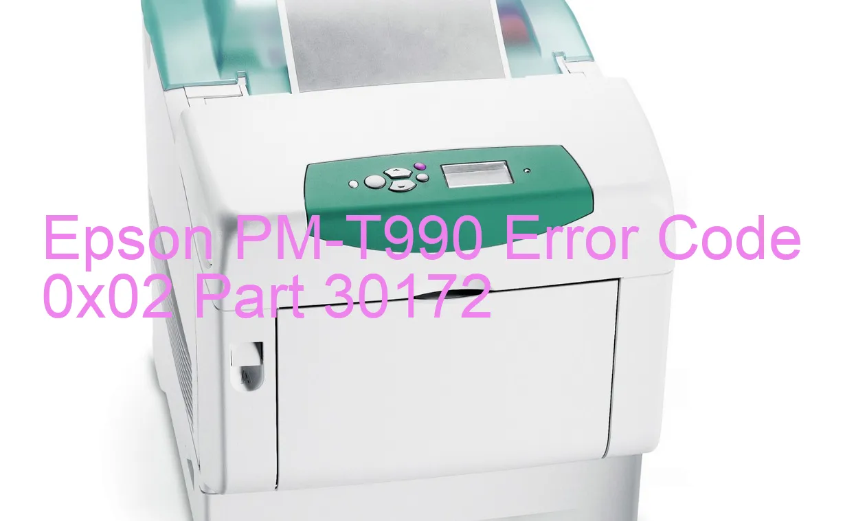 Epson PM-T990 Code d'erreur 0x02