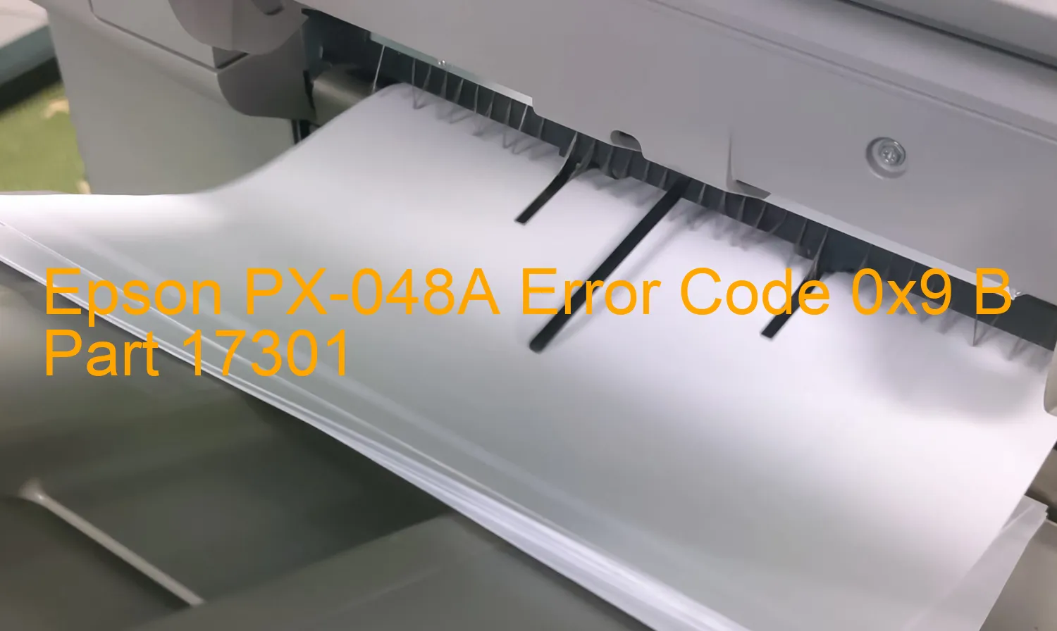 Epson PX-048A Code d'erreur 0x9 B