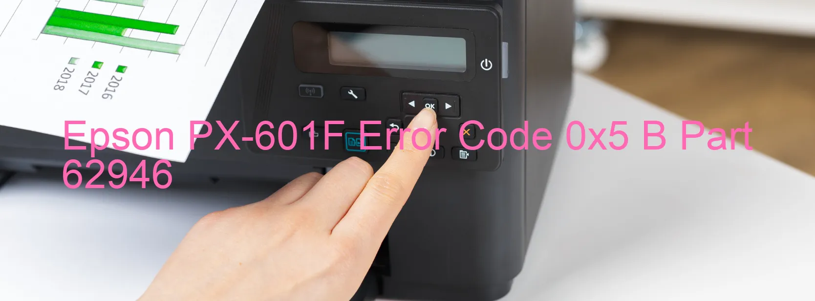 Epson PX-601F Code d'erreur 0x5 B