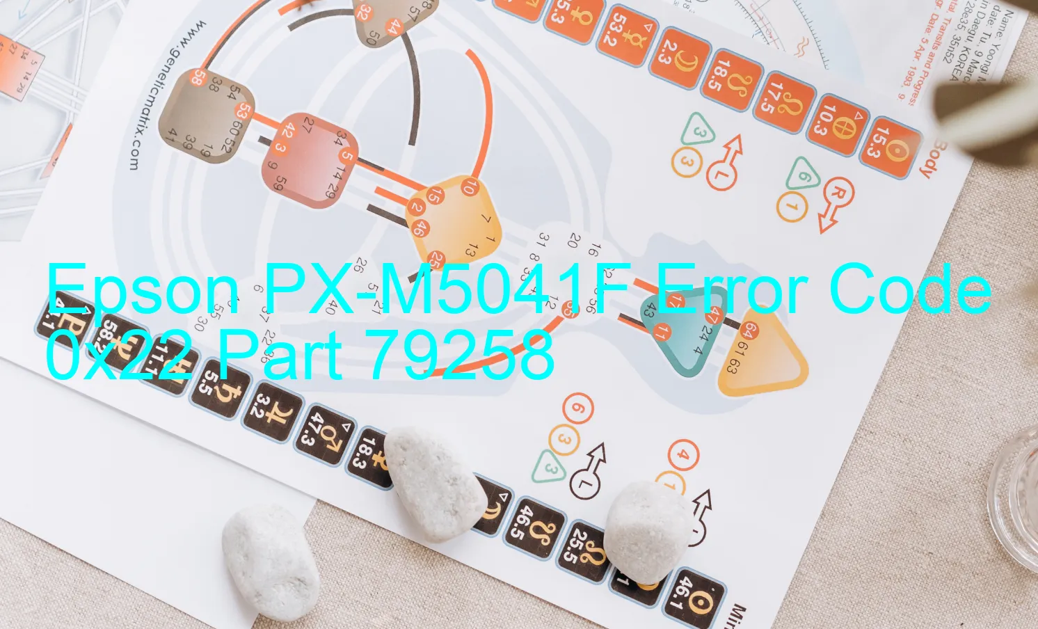 Epson PX-M5041F Code d'erreur 0x22