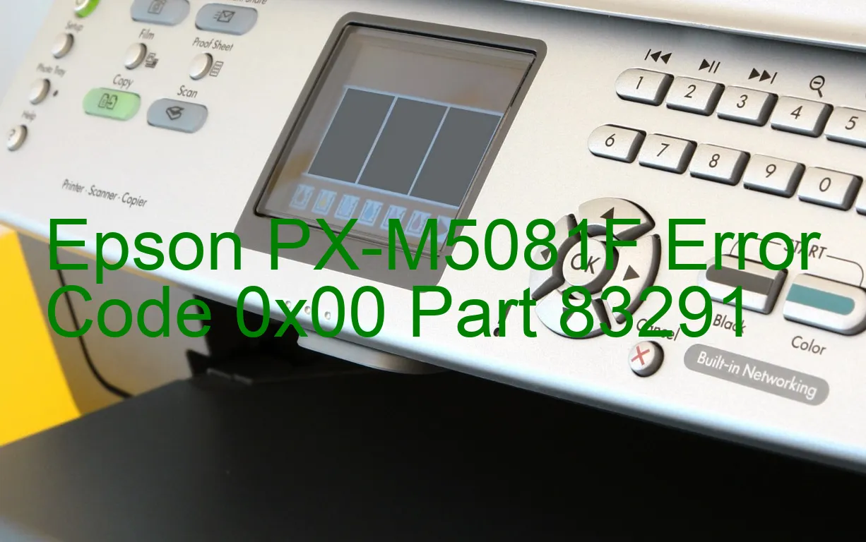 Epson PX-M5081F Code d'erreur 0x00