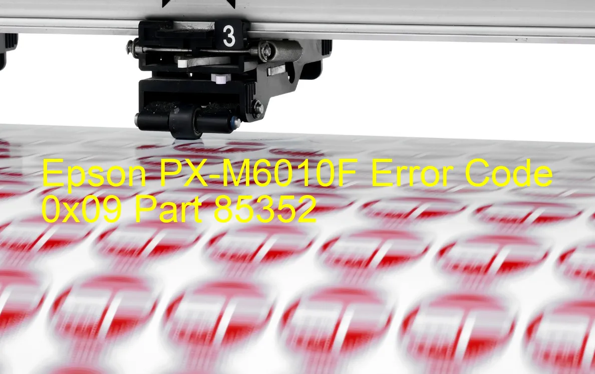 Epson PX-M6010F Code d'erreur 0x09