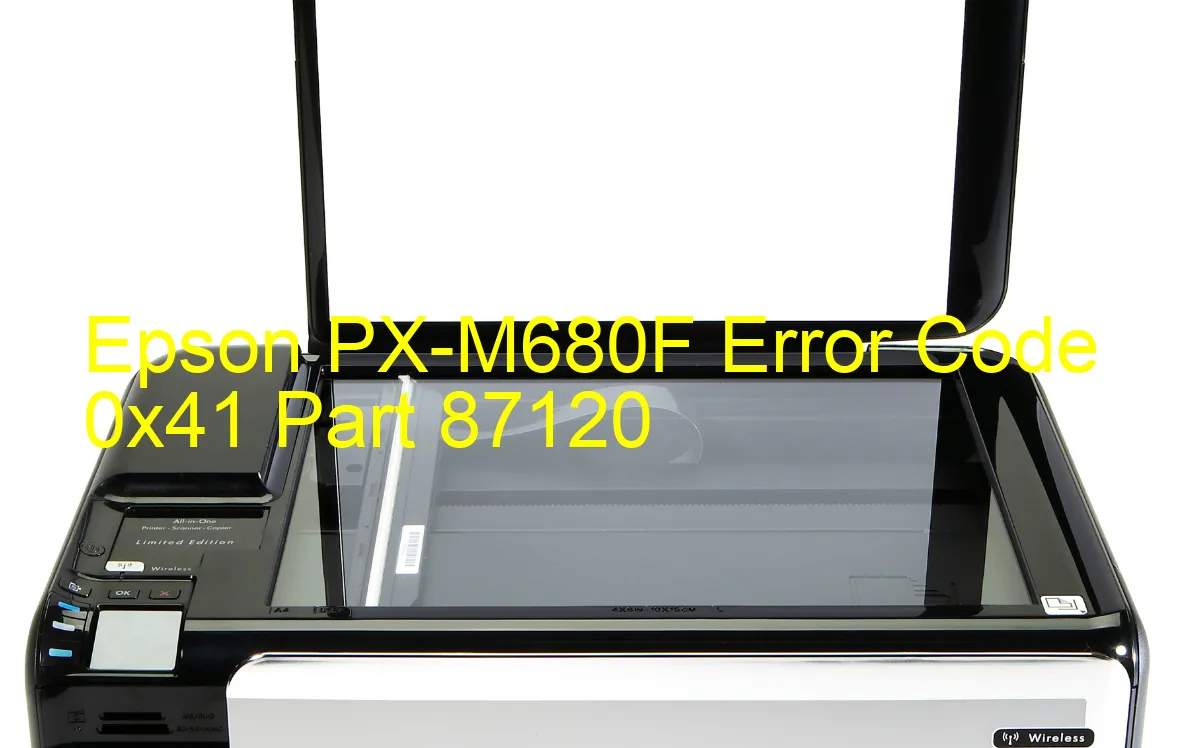 Epson PX-M680F Code d'erreur 0x41