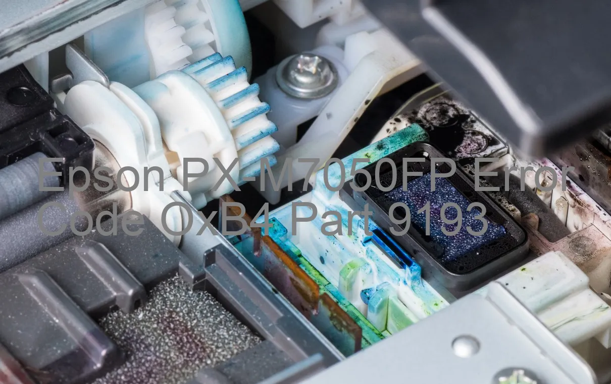 Epson PX-M7050FP Code d'erreur OxB4